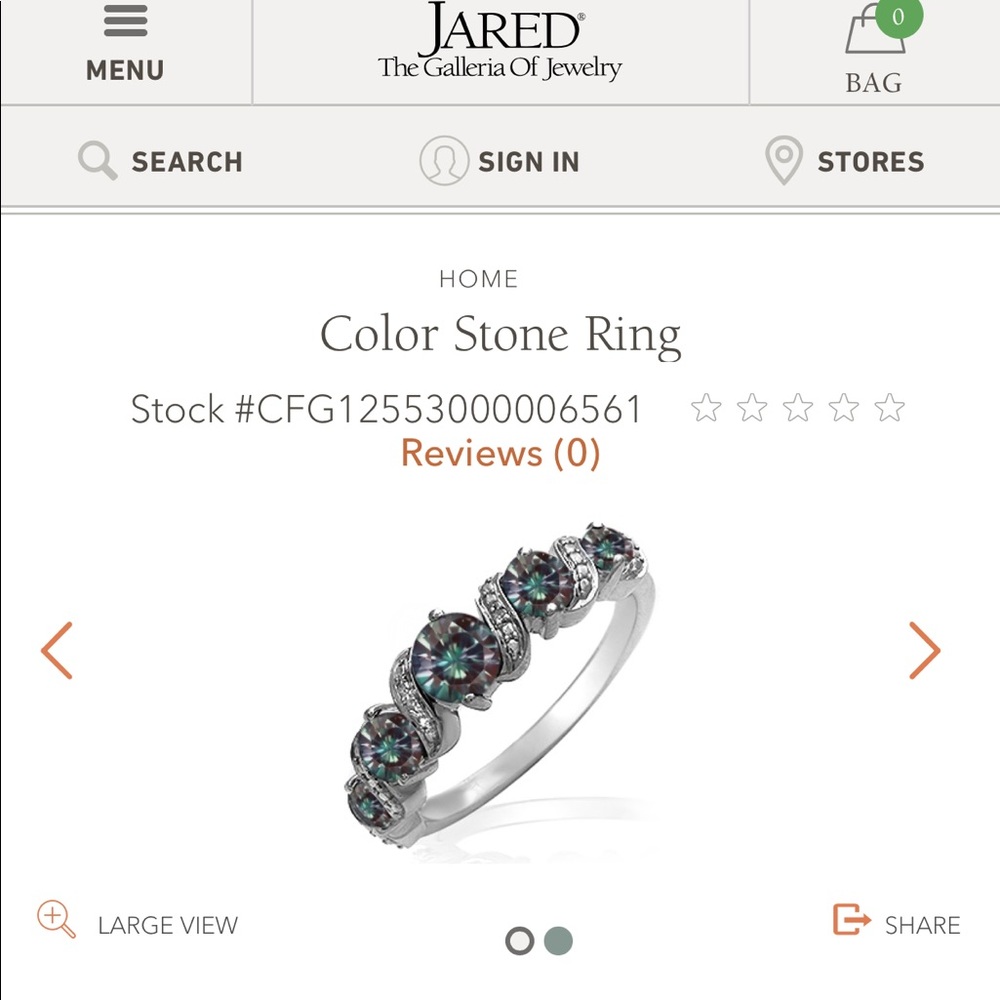 Beautiful Alexandrite ring